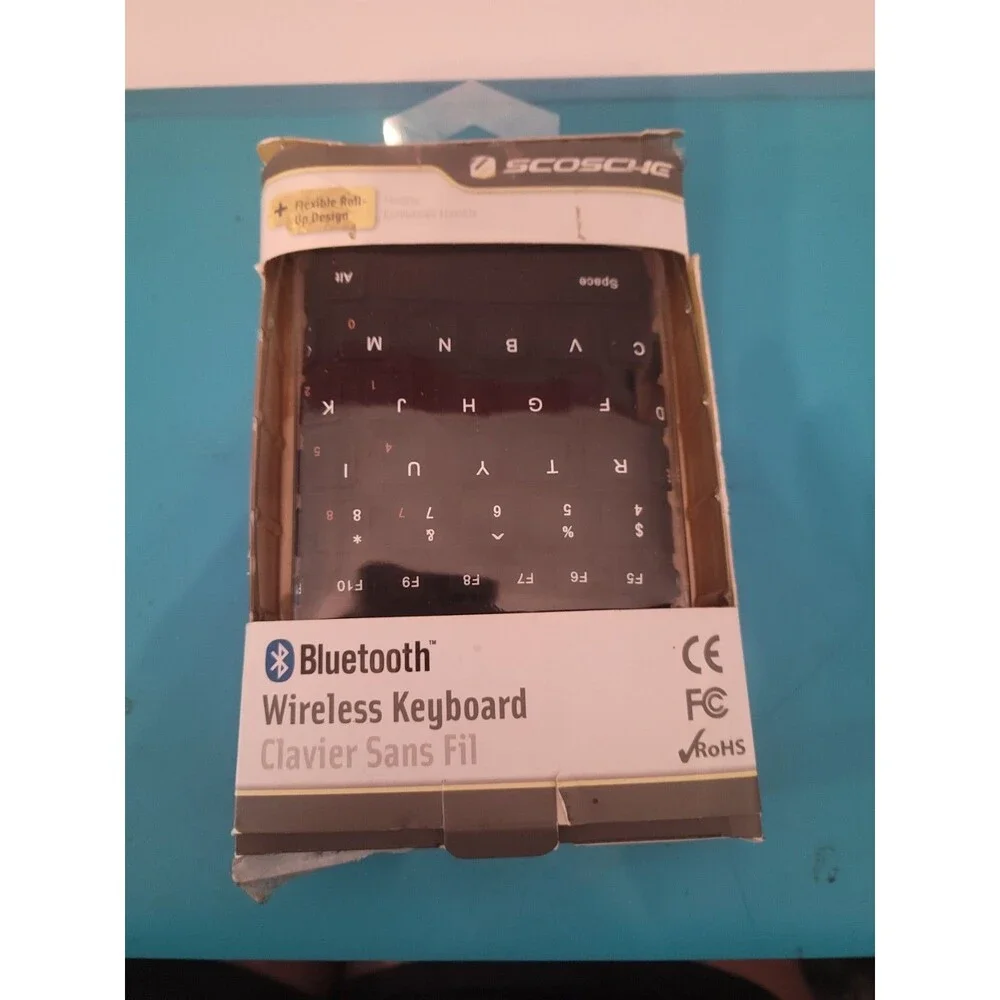 Scosche Freekey Flexible Water Resistant Keyboard - NEW IN BOX